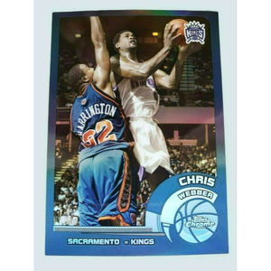 2002-03 Topps Chrome Refractor Chris Webber #69 Sacramento Kings MOC HTF